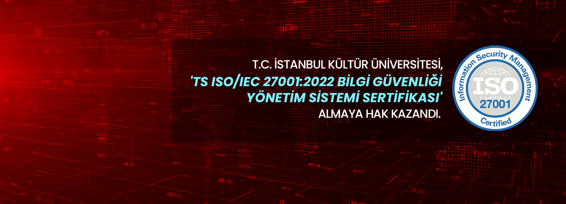 TS ISO/IEC 27001:2022 Bilgi Güvenliği Yönetim Sistemi Sertifikası