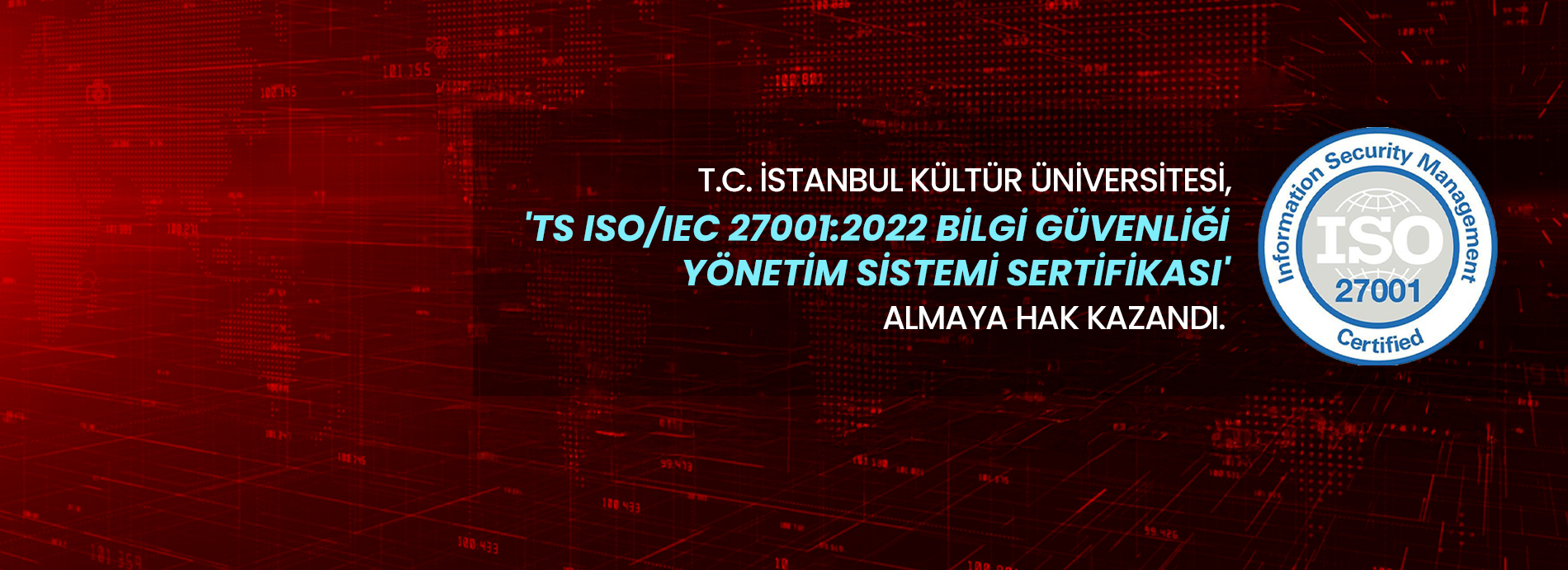 TS ISO/IEC 27001:2022 Bilgi Güvenliği Yönetim Sistemi Sertifikası